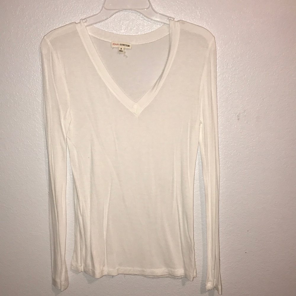 Basic white long sleeve